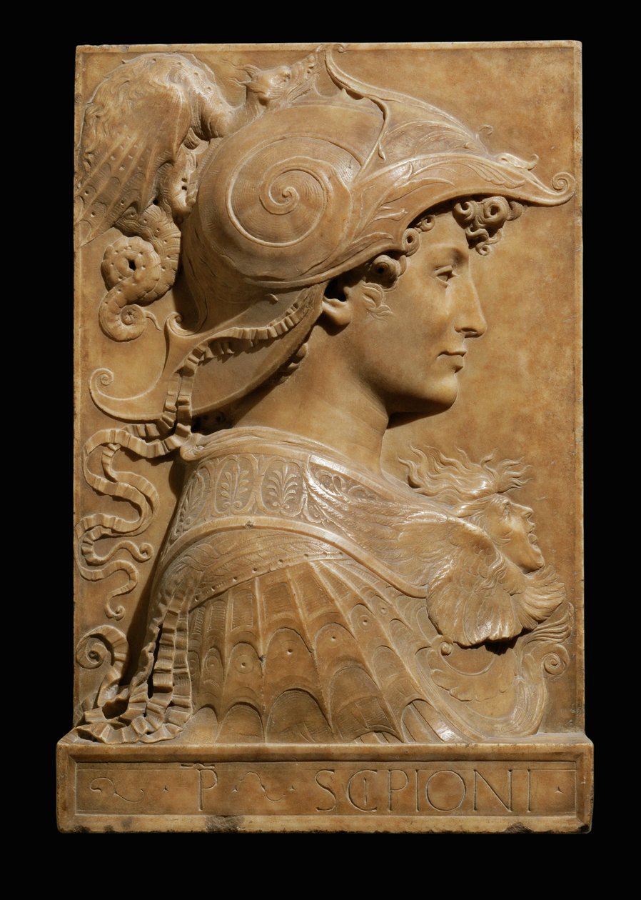 西庇阿-阿非利加努斯（Scipio Africanus），罗马将军，曾在第二次皮乌尼战争中击败迦太基军事统帅汉尼拔... 作者 未知艺术家