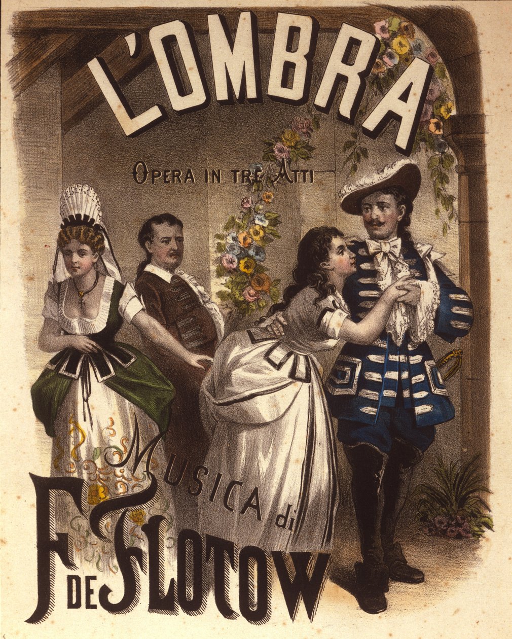 Score of the opera in three acts “” L