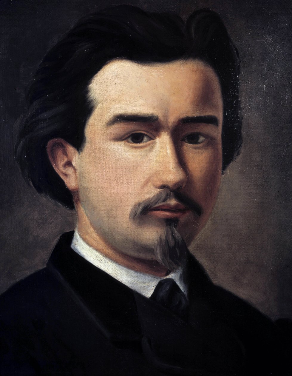 Clément Ader (1841-1925) 的自画像，法国工程师和发明家，“Père de l