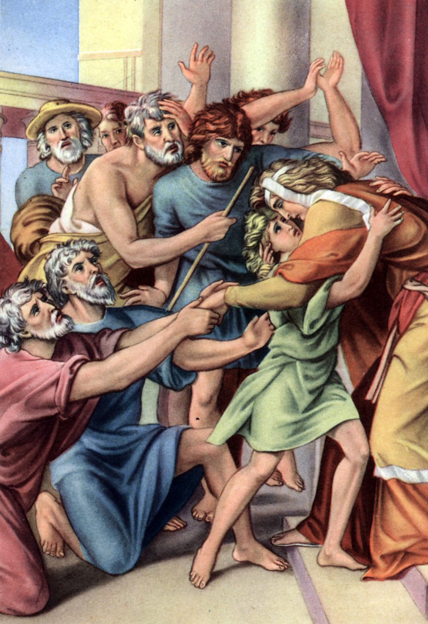 一套 50 年代圣经教育明信片（印刷品） 作者 未知艺术家