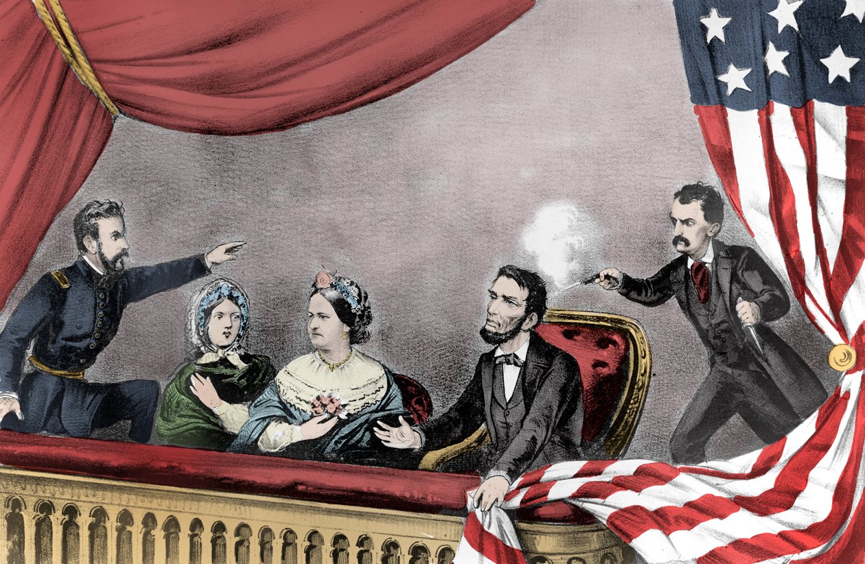 The Assassination of Abraham Lincoln by John Wilkes Booth at Ford