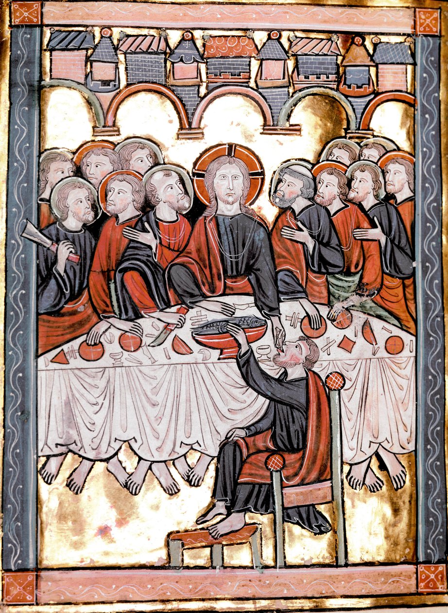 取自晚餐的缩影“”Psalmoi um um 日历，“”或“”Psaltir à l