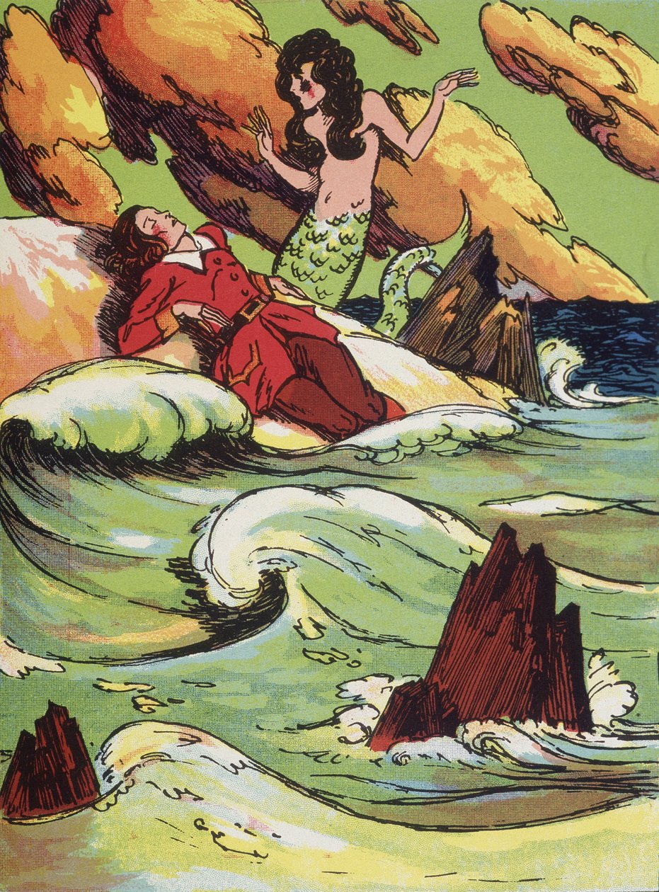 The Little Mermaid of Andersen 作者 未知艺术家
