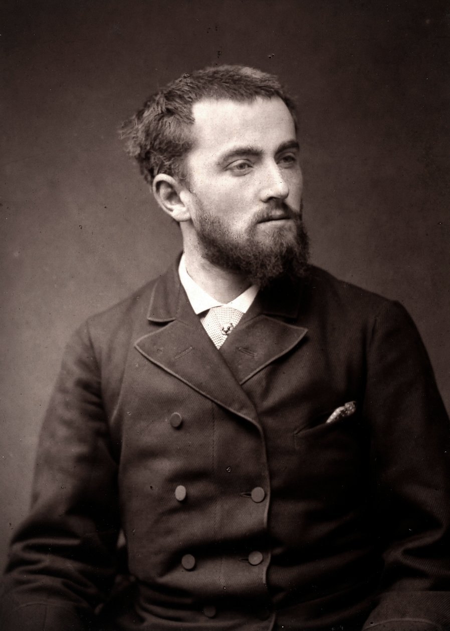 艺术家Camille-Alfred Pabst在1881年巴黎沙龙拍摄时拍摄 作者 不明