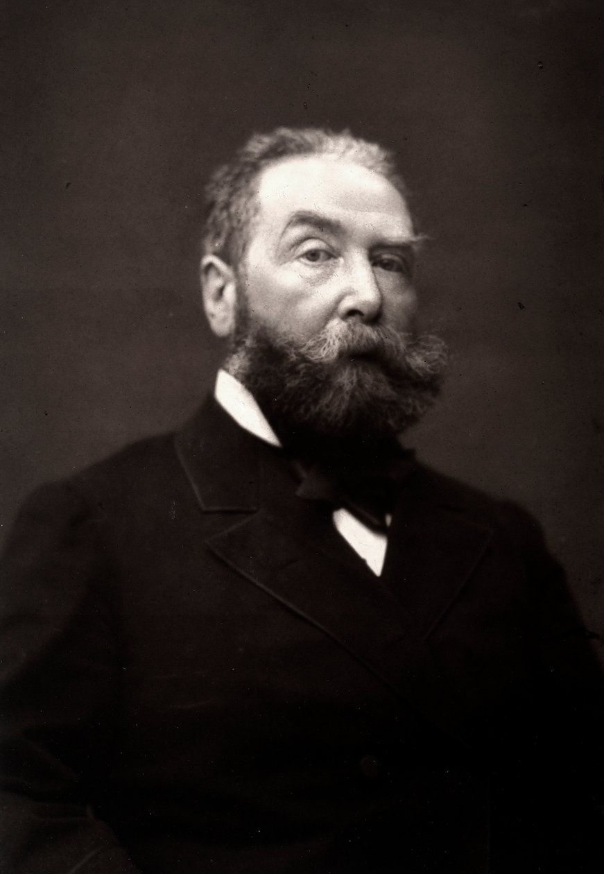 艺术家Henri-Julien Dumont在1881年的巴黎沙龙上拍摄 作者 不明