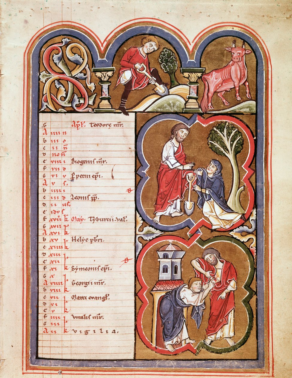 四月，Noli me tangere, l