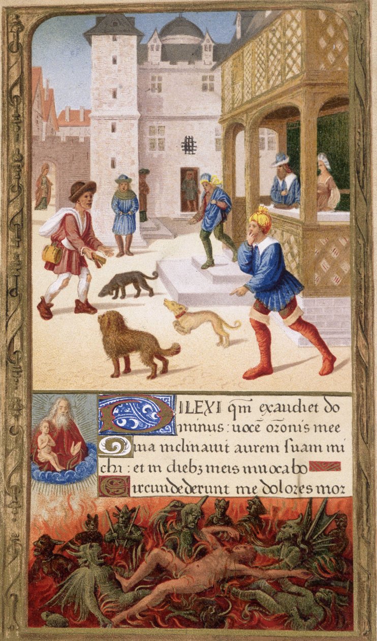 The plague, France 16th century 作者 未知艺术家