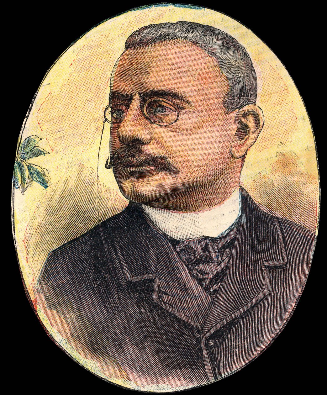 西奥菲勒-德尔卡塞，1898年至1905年的外交部长。 作者 未知艺术家