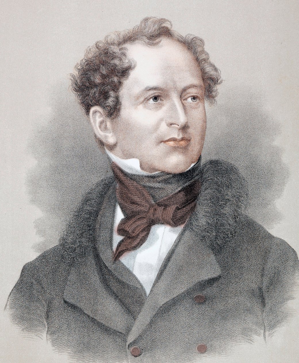 托马斯-摩尔（或托马斯-莫尔）（1779-1852），爱尔兰诗人。 作者 未知艺术家