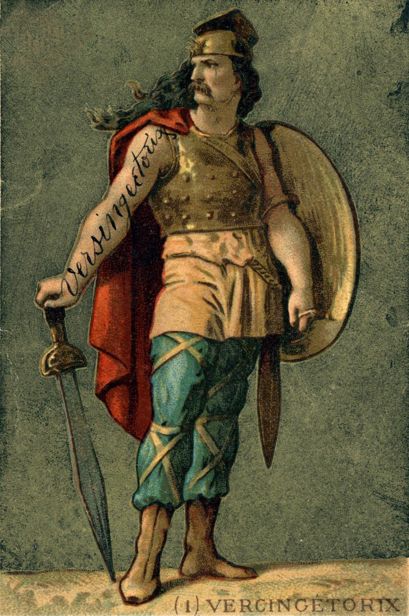 韦尔辛格-托里克斯（Vercingétorix）（约公元前72-46年），高卢雄鸡领袖 作者 未知艺术家