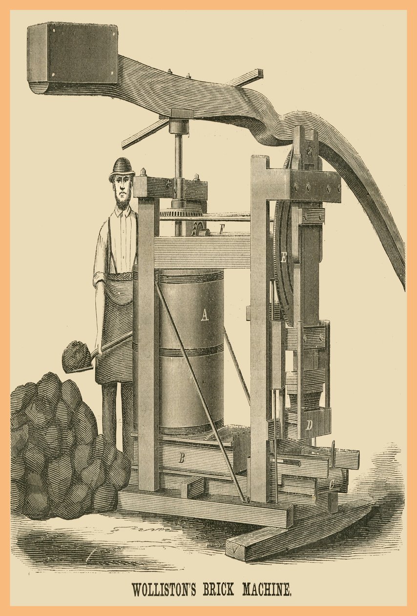 沃利斯通砖机 作者 未知艺术家