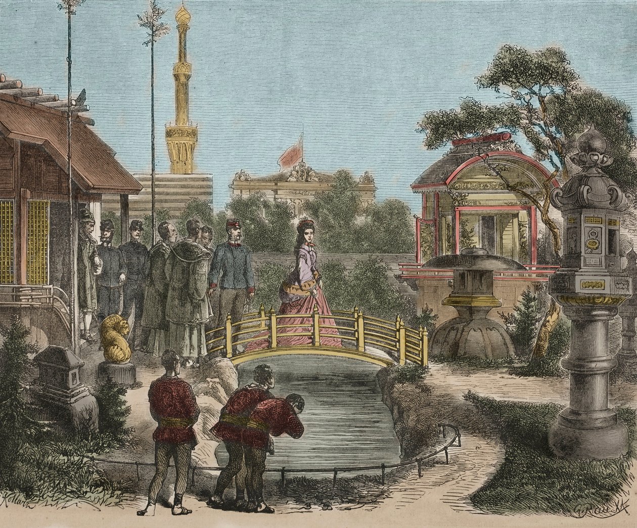 1873年奥地利维也纳世界博览会--维也纳世界博览会--奥地利的弗朗茨-约瑟夫一世 ( 作者 未知艺术家