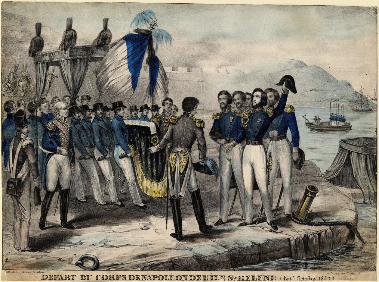 离开 du corps de napoleon de l