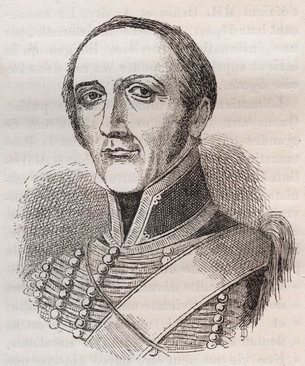 Armand Francois Bon Claude，布里奇维尔伯爵的肖像 作者 不明