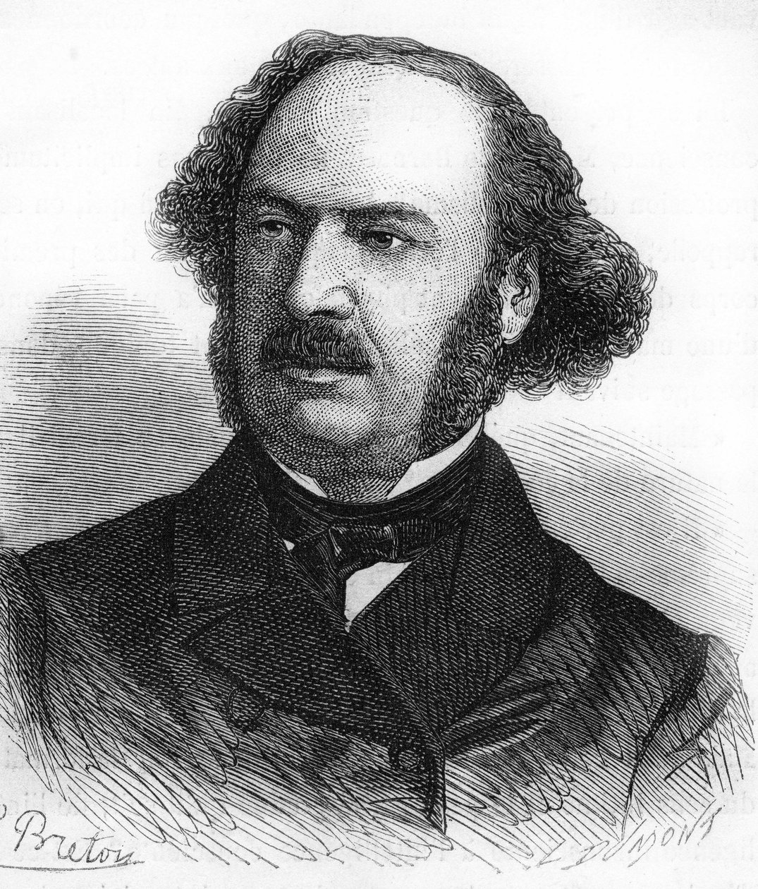 Jules François Simon Suisse的肖像，被称为Jules Simon。法国政治家（1814年至1896年）。 作者 未知艺术家