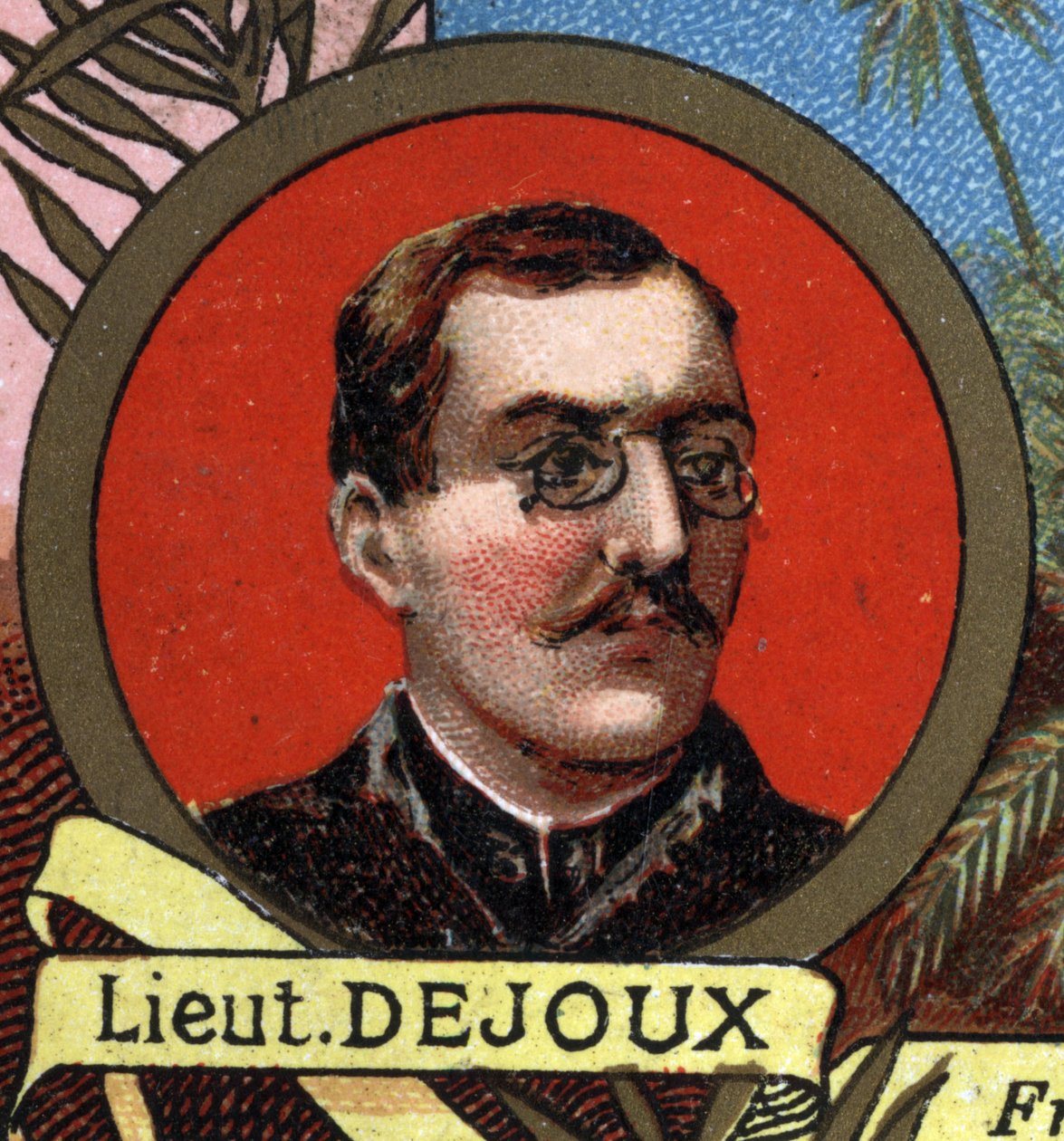 LITTER DEJOUX的画像，1897年负责马达加斯加的地理任务。 作者 未知艺术家