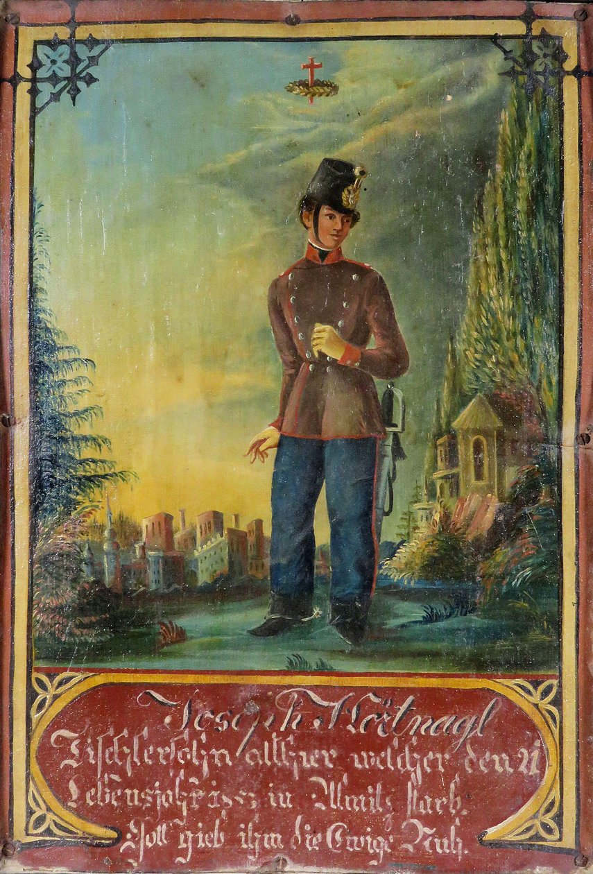 约瑟夫-霍尔特纳格尔纪念照 1853 年 作者 未知艺术家