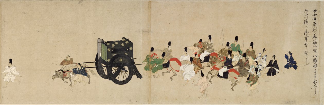 和平时期的故事画卷（六原卷轴） 作者 未知艺术家
