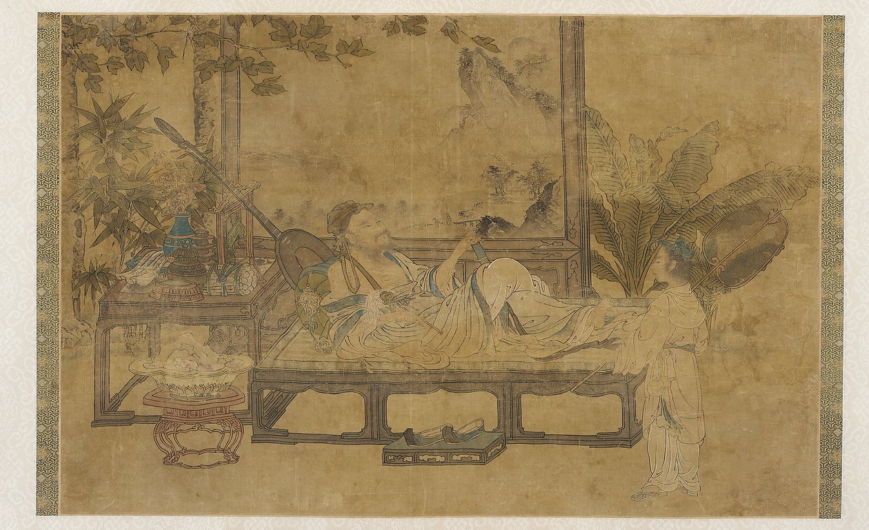 一个人的安逸 作者 未知艺术家