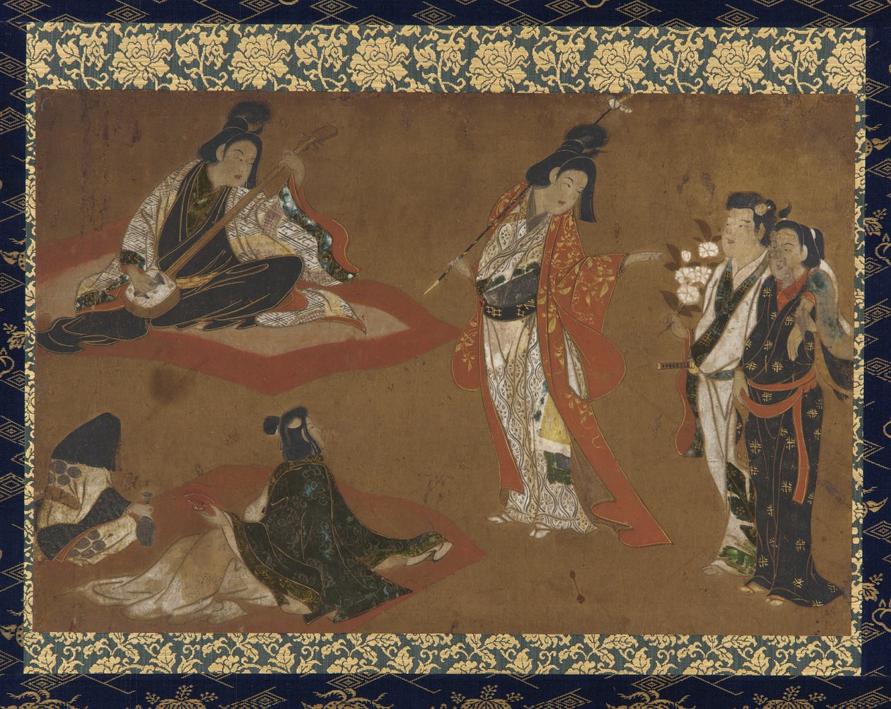 一个野餐聚会 作者 未知艺术家