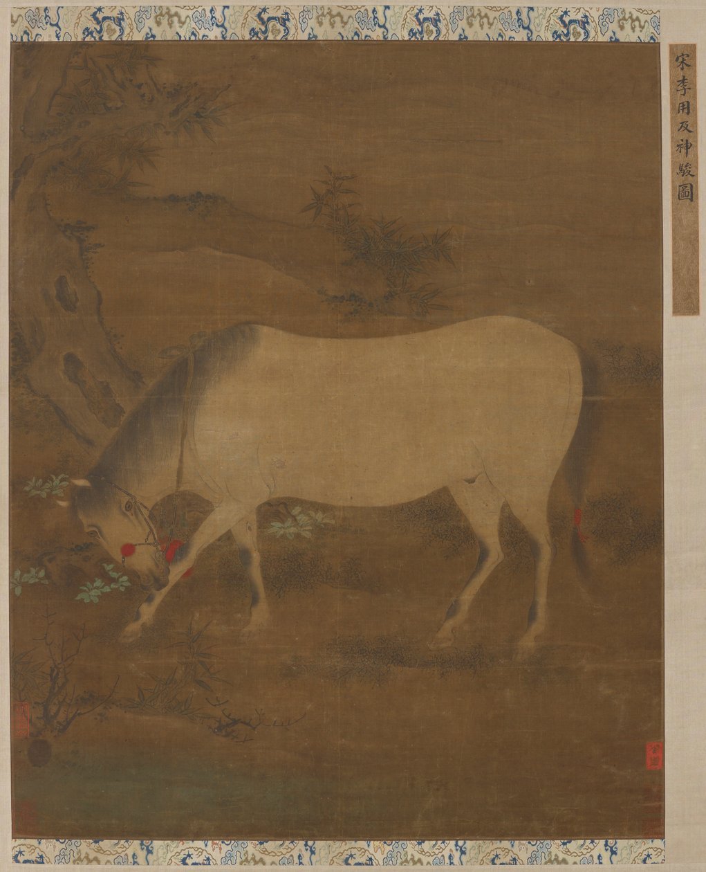 一匹白马 作者 未知艺术家