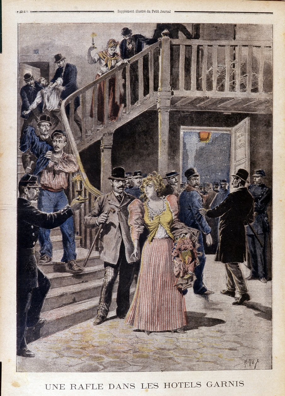 酒店综述 - 在“Le Petit Journal”中，du 04/08/1895 作者 未知艺术家