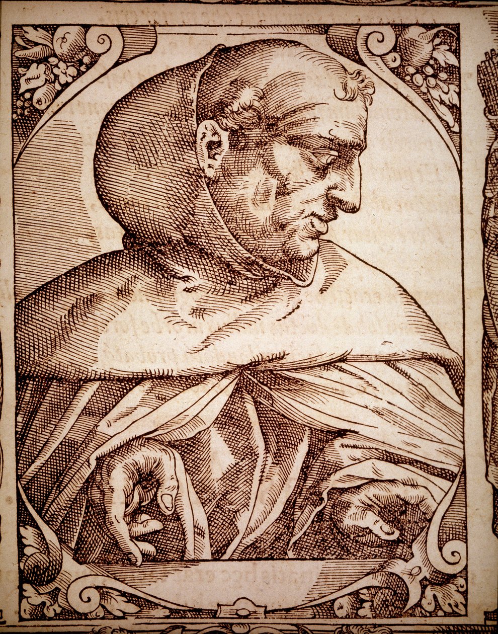 圣阿尔伯特大帝 -in "" Elogia Virorum Itlustrium "" 作者 未知艺术家