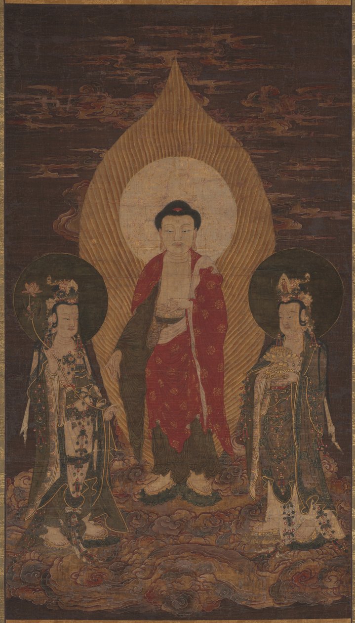 阿弥陀佛三宝 作者 未知艺术家