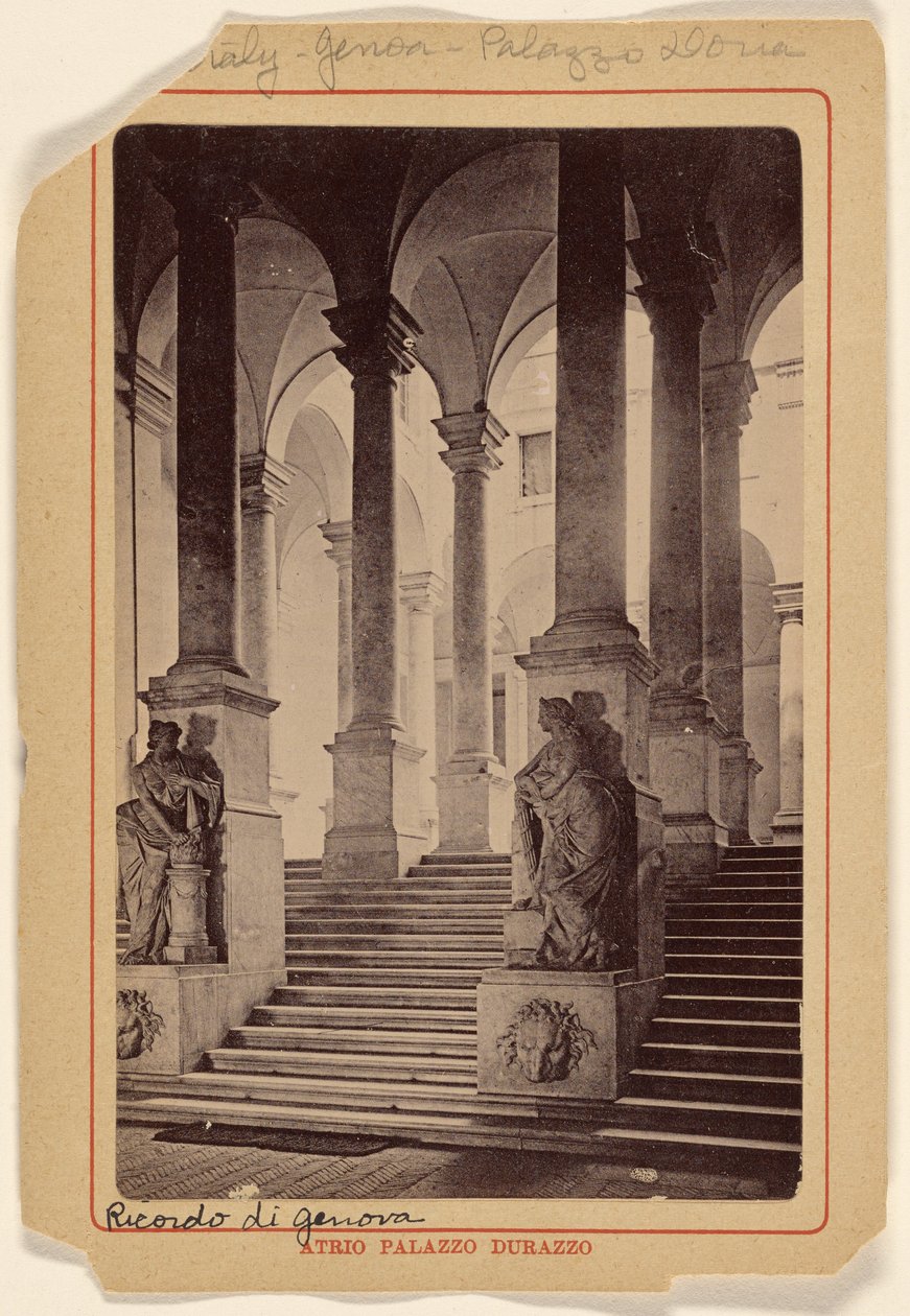 Atrio Palazzo Durazzo [意大利热那亚]。 作者 未知艺术家