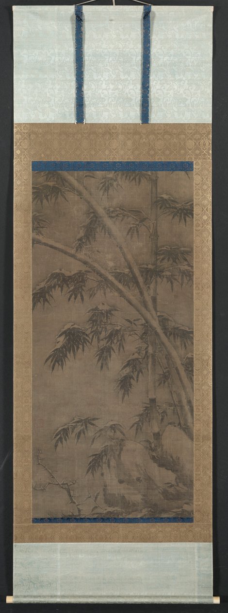 四季的竹子冬季 作者 未知艺术家