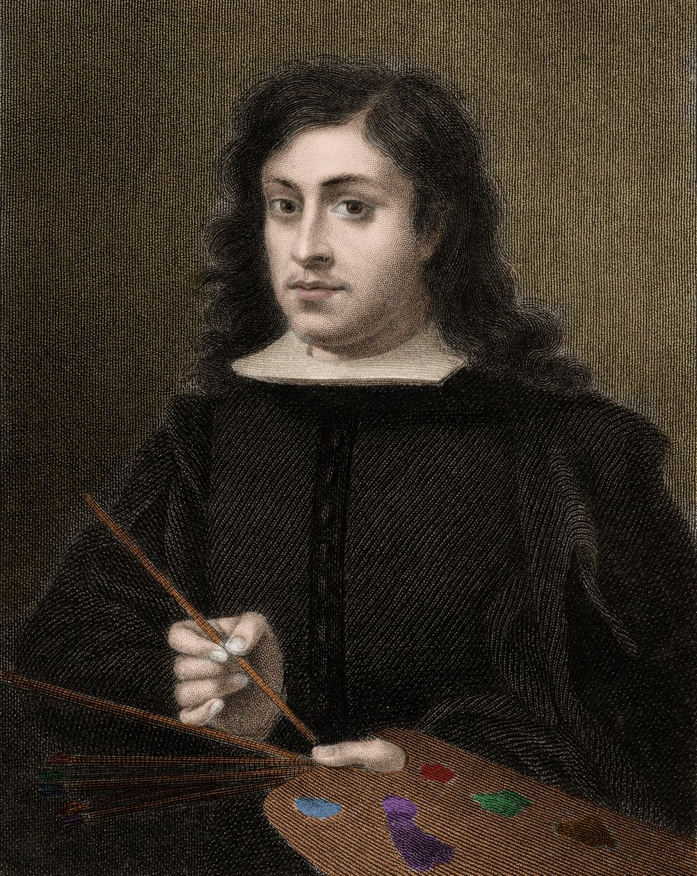 Bartolome Esteban Murillo c1618-1682 - 雕刻 - 19 世纪 作者 未知艺术家