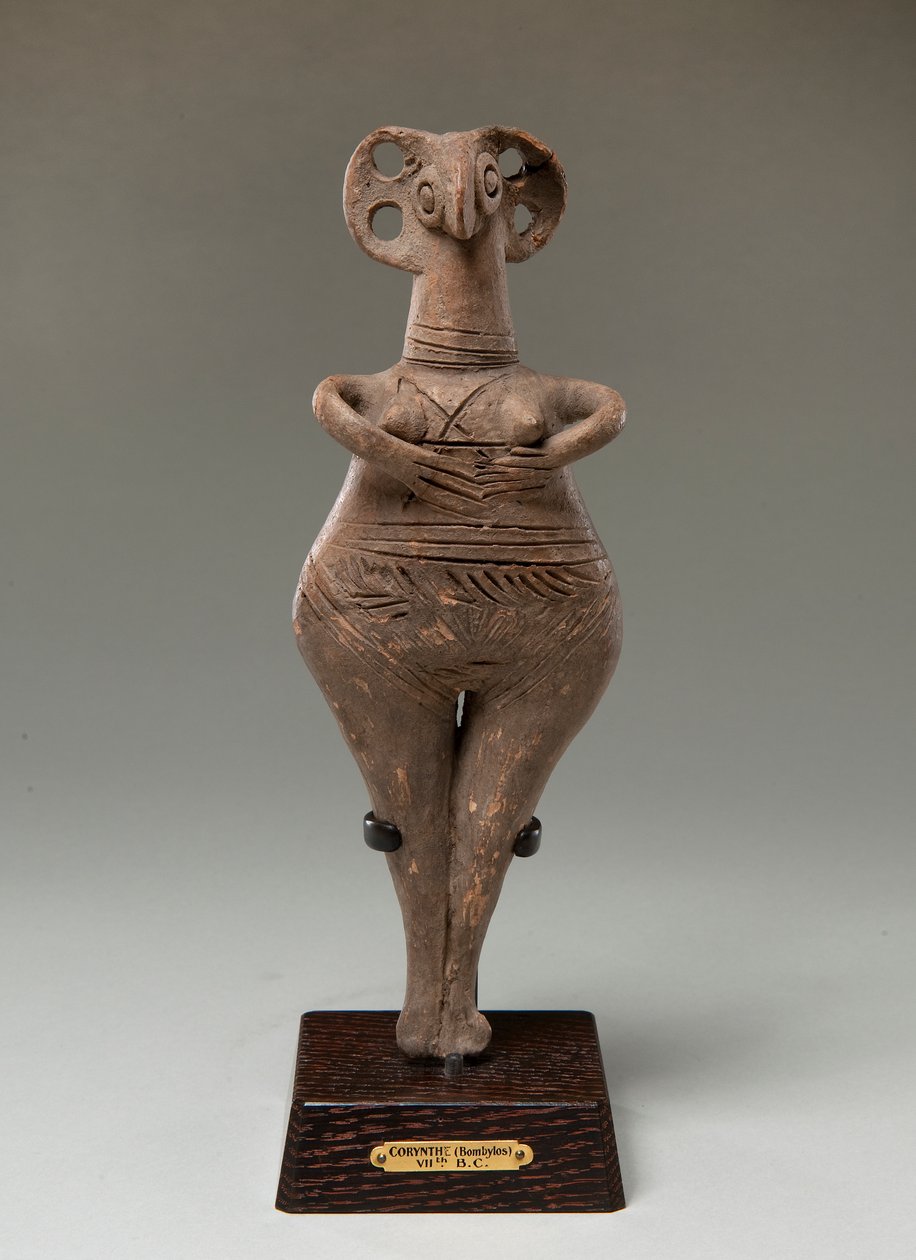 "鸟面女神" 作者 未知艺术家
