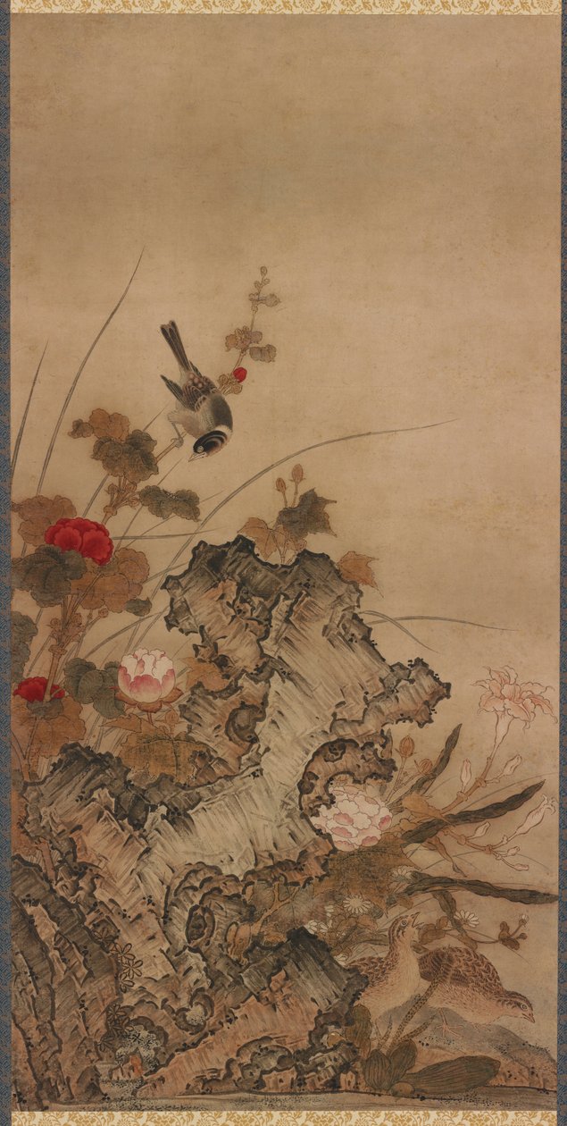 鸟和花 作者 未知艺术家