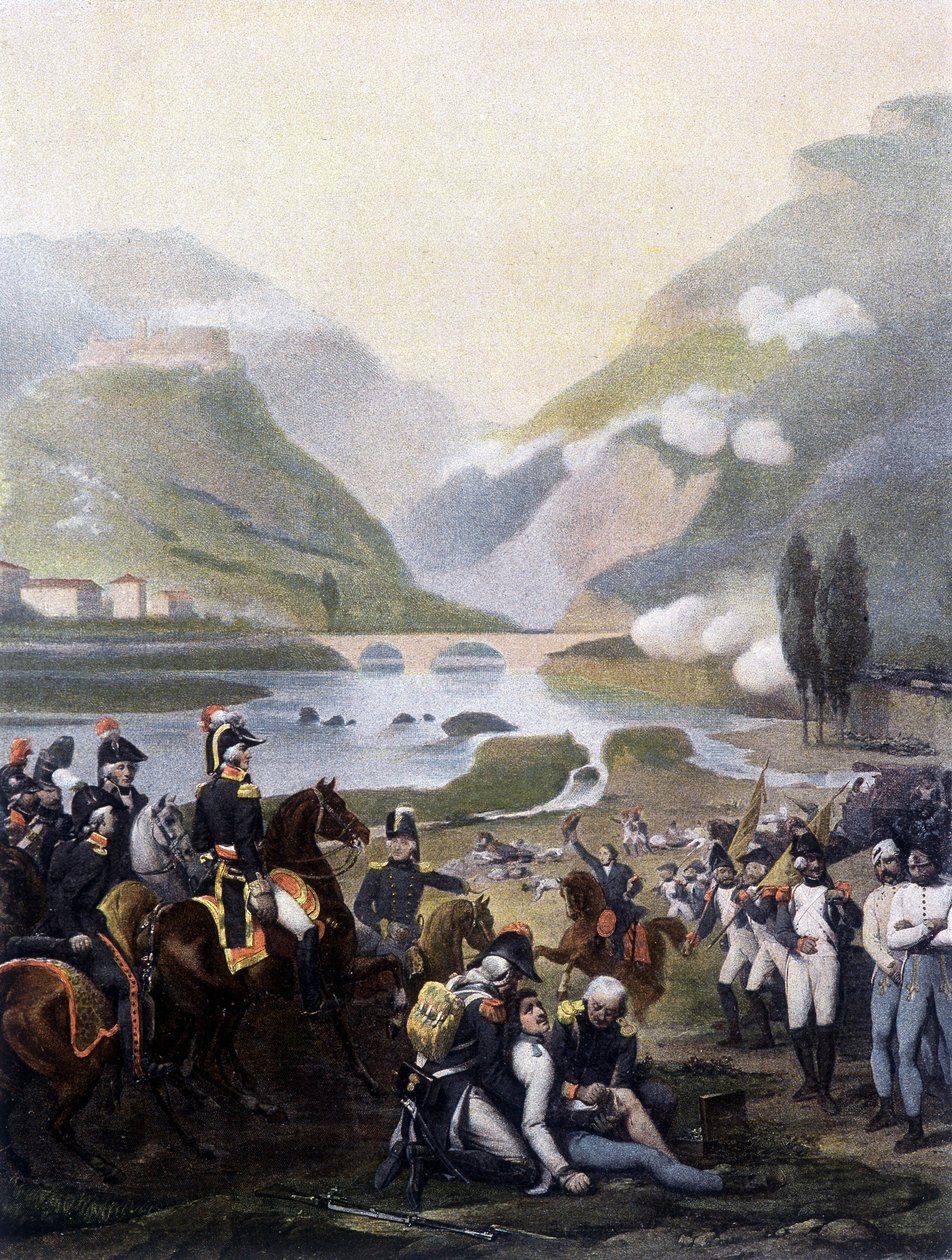 Capture of the castle of the Pietra by the Napoleonic army on September 4 作者 未知艺术家