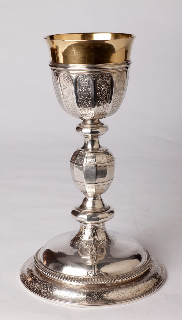 Chalice.银器和金器加工。图尔奈的工作室。18世纪 作者 未知艺术家