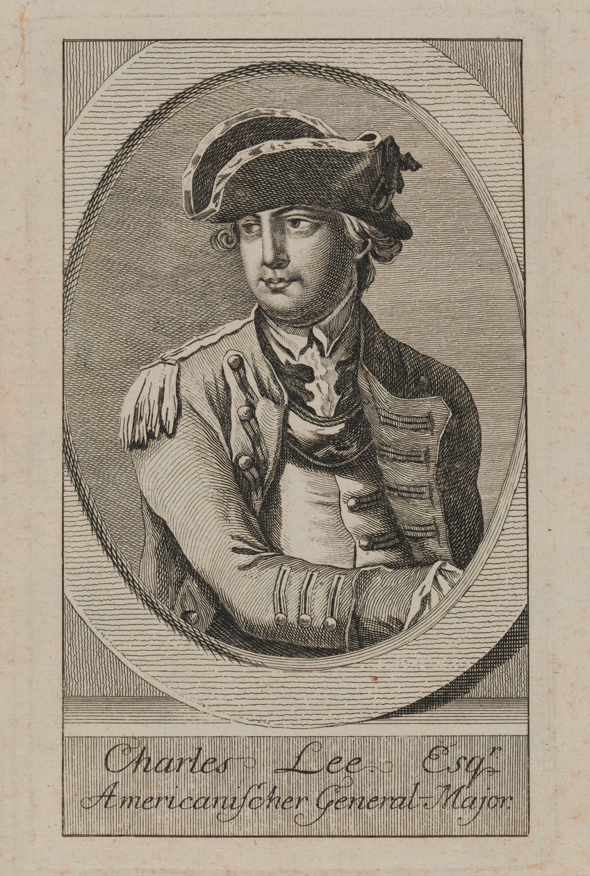Charles Lee Esqr. Ameranischer General-Major 作者 未知艺术家