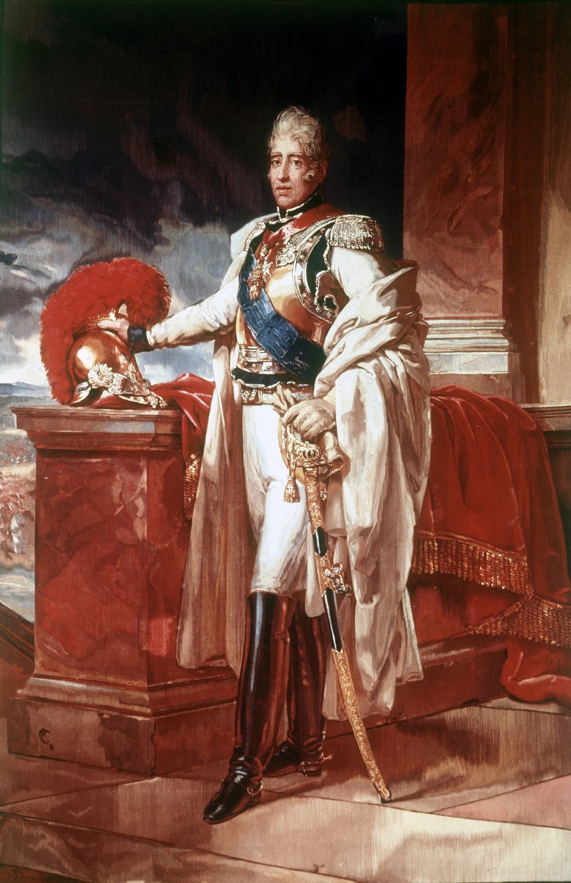 查理十世 (1757 - 1836)。 那不勒斯。 卡波迪蒙特国家博物馆。 作者 未知艺术家