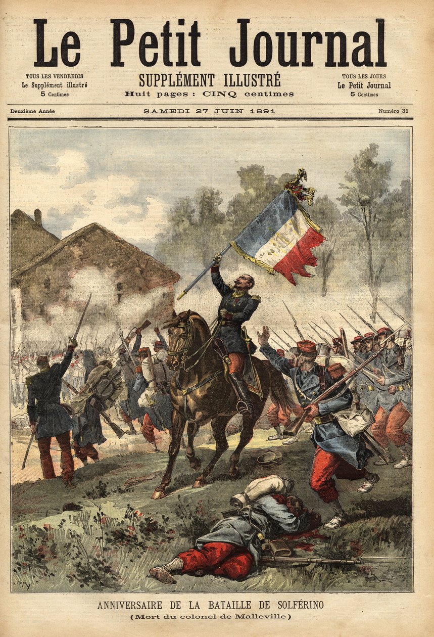 Commemoration of the Battle of Solferino, June 24 作者 未知艺术家