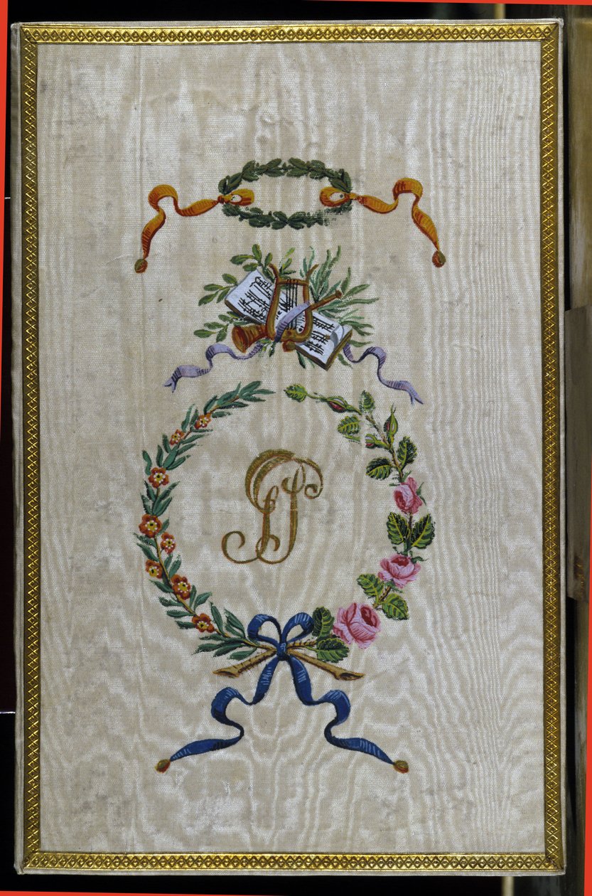 Giovanni Simone Mayr (Johann Simon Mayr) (1763-1845)创作的 "Medee a Corinthe "剧本的封面，该剧本属于意大利歌手Giuditta Pasta（见其首字母GP）剧院Carcano 1829。 作者 未知艺术家