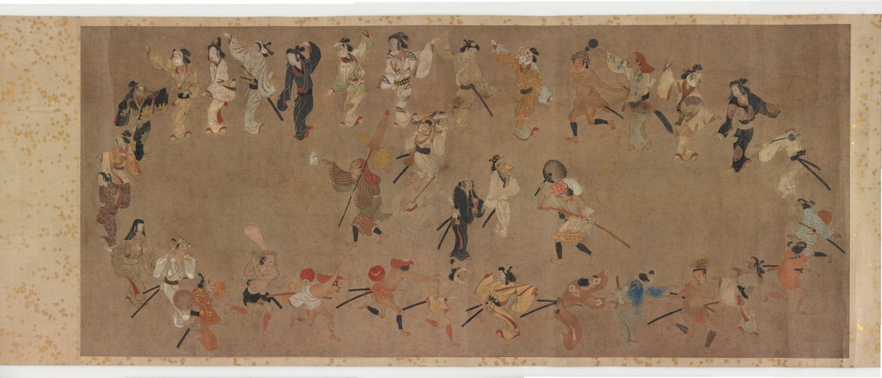 盂兰盆舞 作者 未知艺术家