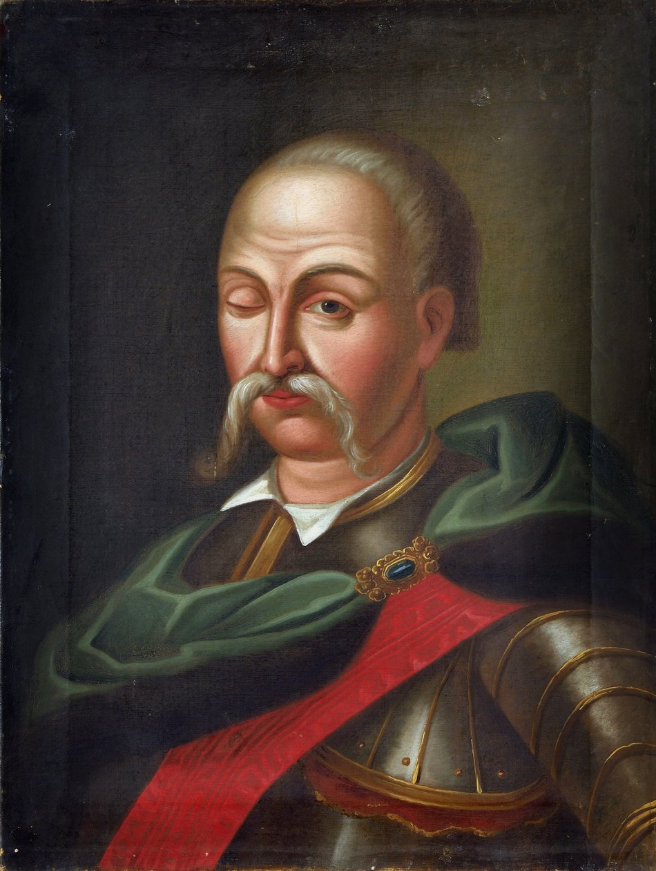 Danylo Apostol - Hetman Danylo Apostol（1654-1734）的肖像，匿名。布面油画 作者 未知艺术家