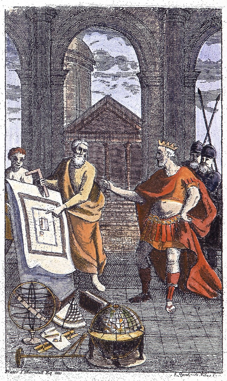 27797 的详细信息：“”历史义务和法令 de la très venerable Confraternity des Francs-Masons””：Frontispice 由 Reinhardt Jr. (1742) 雕刻，为三世兄弟的著名作品，其中翻译了以下基本段落 安德 作者 未知艺术家
