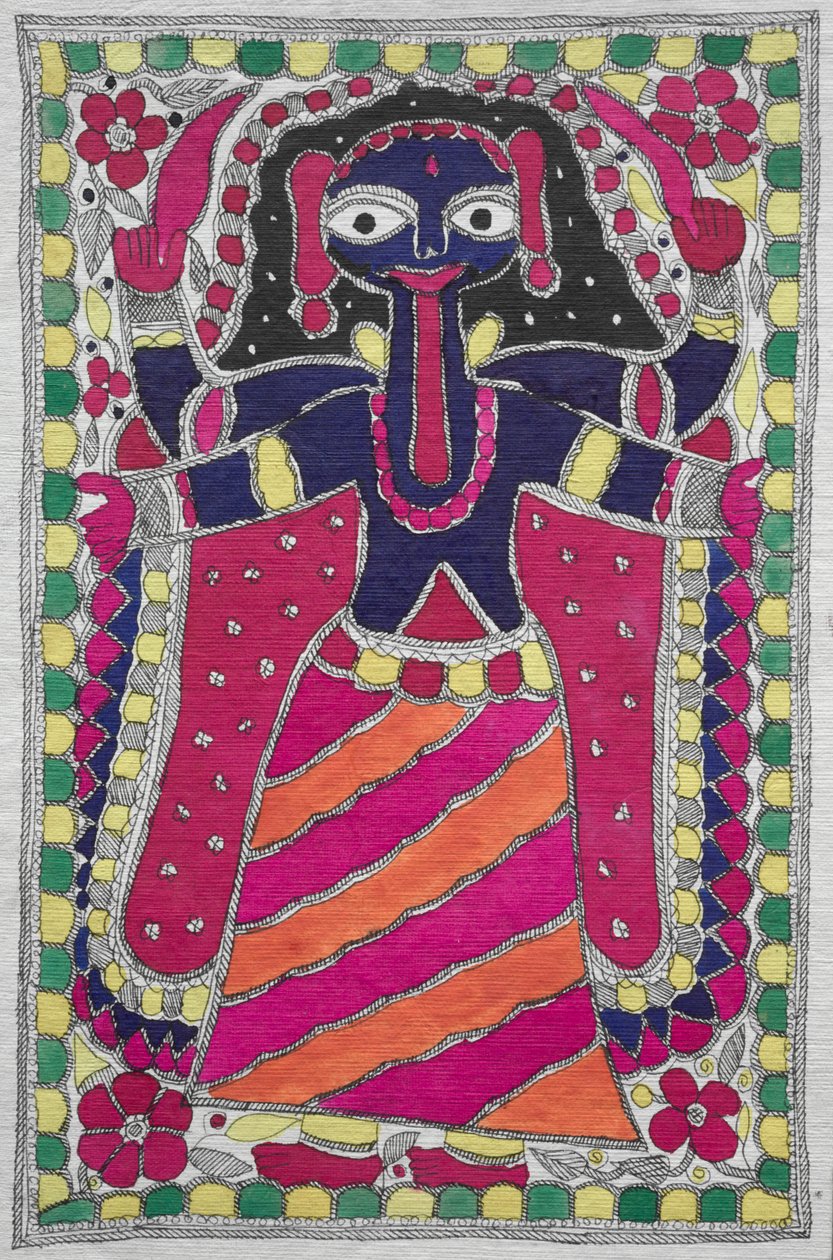 虔诚画（女性形象） 作者 未知艺术家