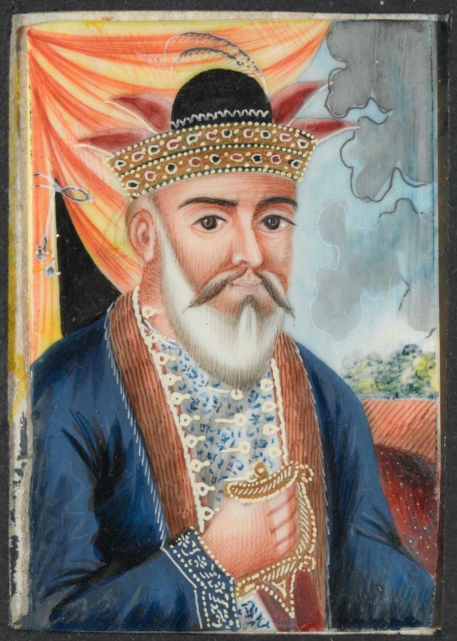 阿富汗统治者多斯特·穆罕默德（Dost Muhammad），约1835年 作者 未知艺术家