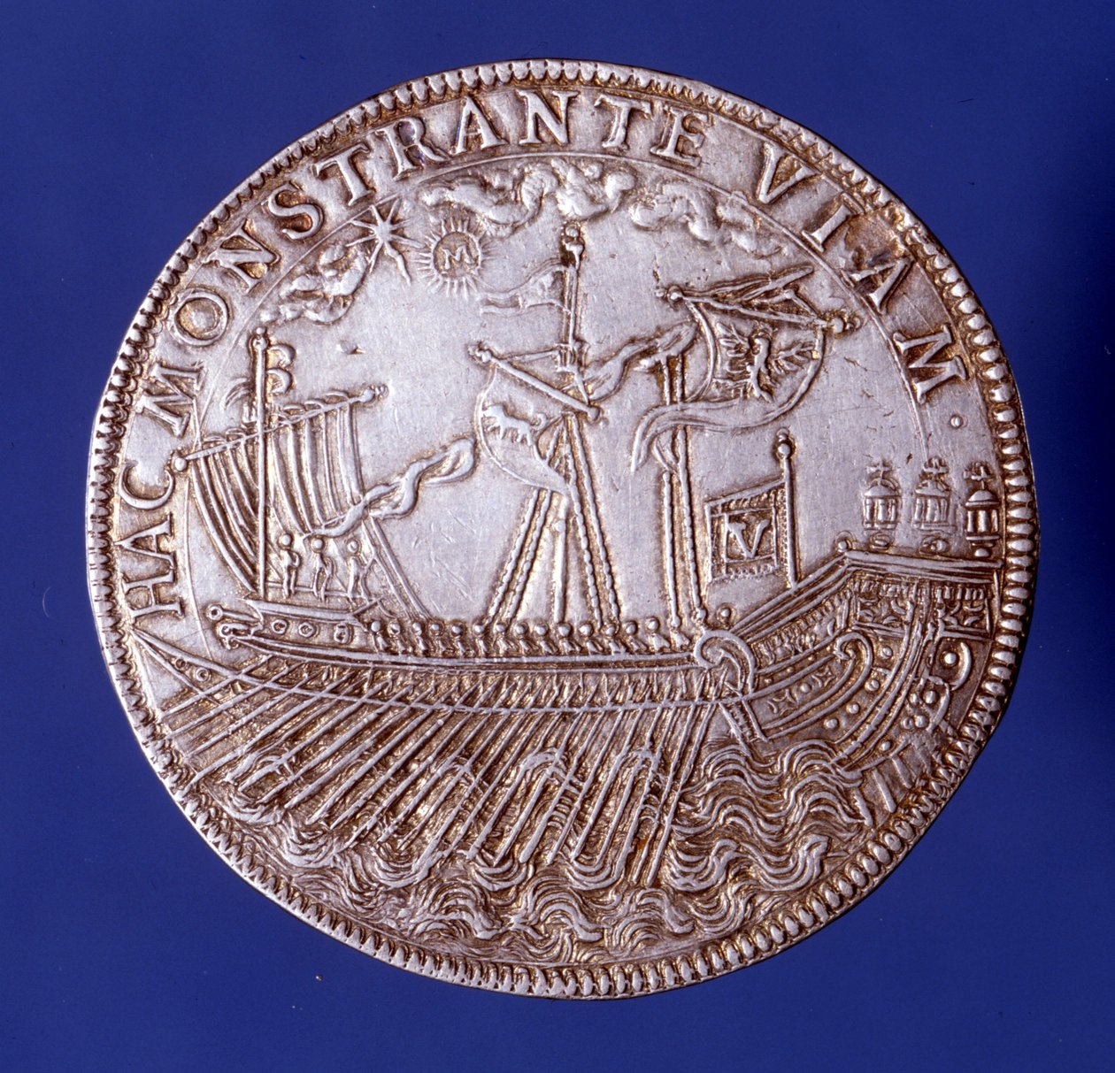 Ducat de Vincenzo Gonzaga (Vincent Gonzague) (1562 - 1612)，代表厨房的曼图亚公爵。 作者 未知艺术家