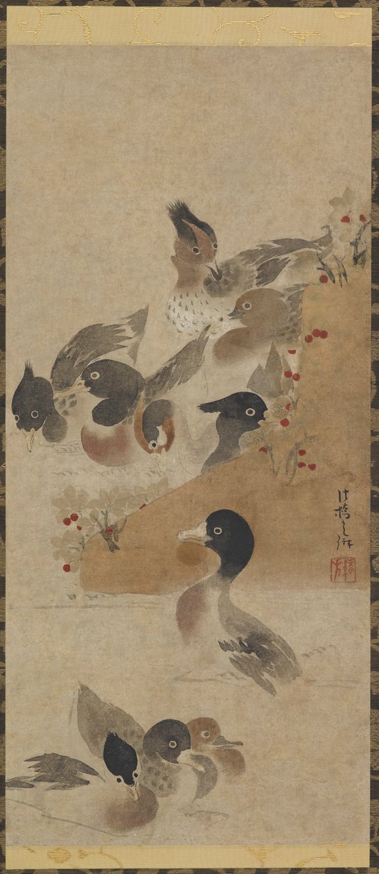 鸭子 作者 未知艺术家