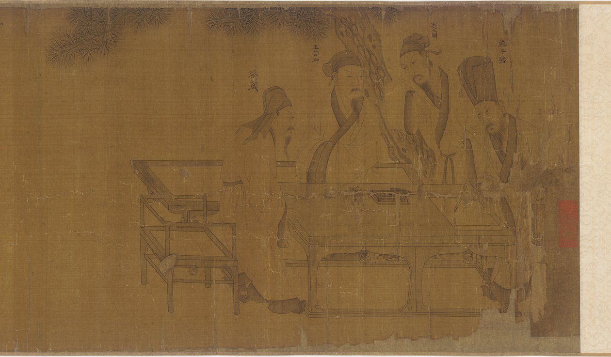 西园雅集 作者 未知艺术家