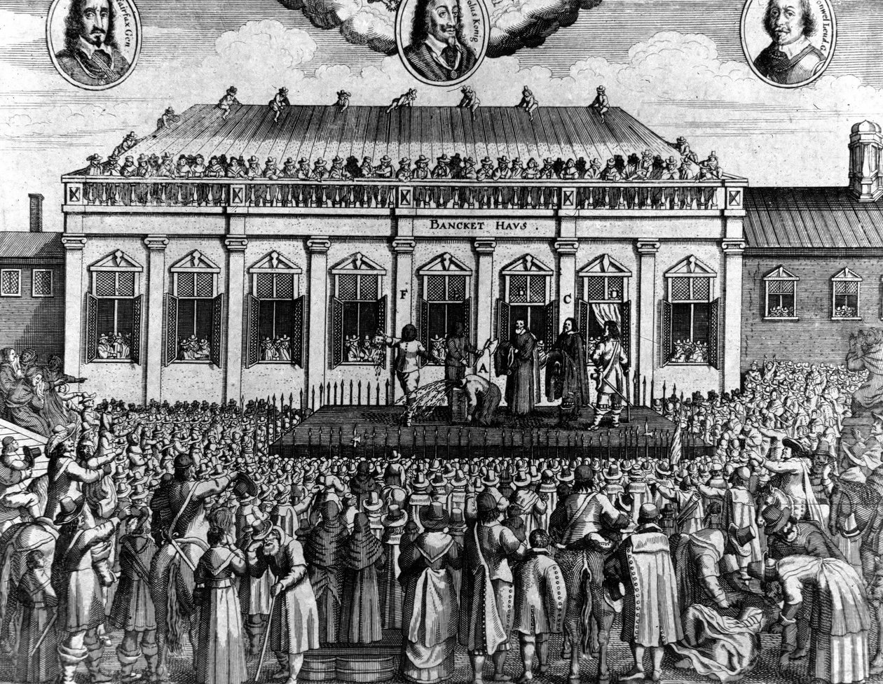 Execution of King Charles I Stuart of England (1600 - 1649) at Whitehall. 作者 未知艺术家
