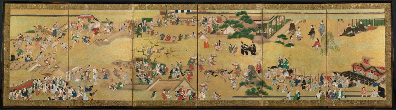 节日场景 作者 未知艺术家