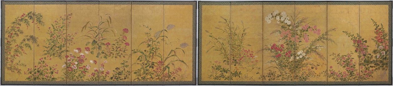 四季鲜花 作者 未知艺术家